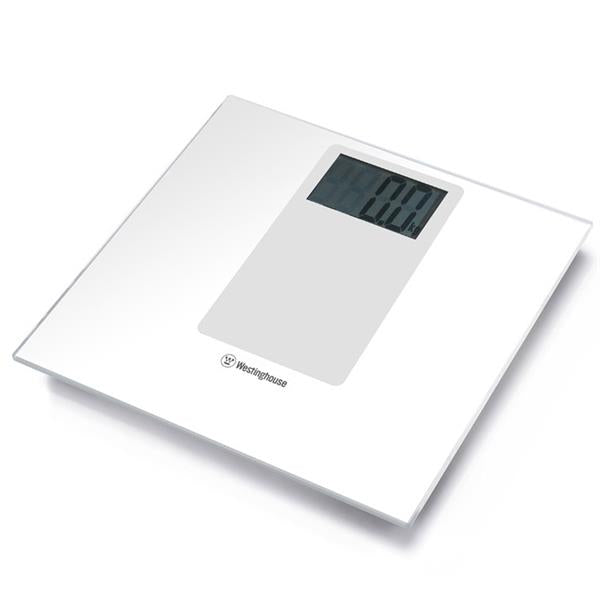 Westinghouse Digital Bathroom Scale 150KG White Glass